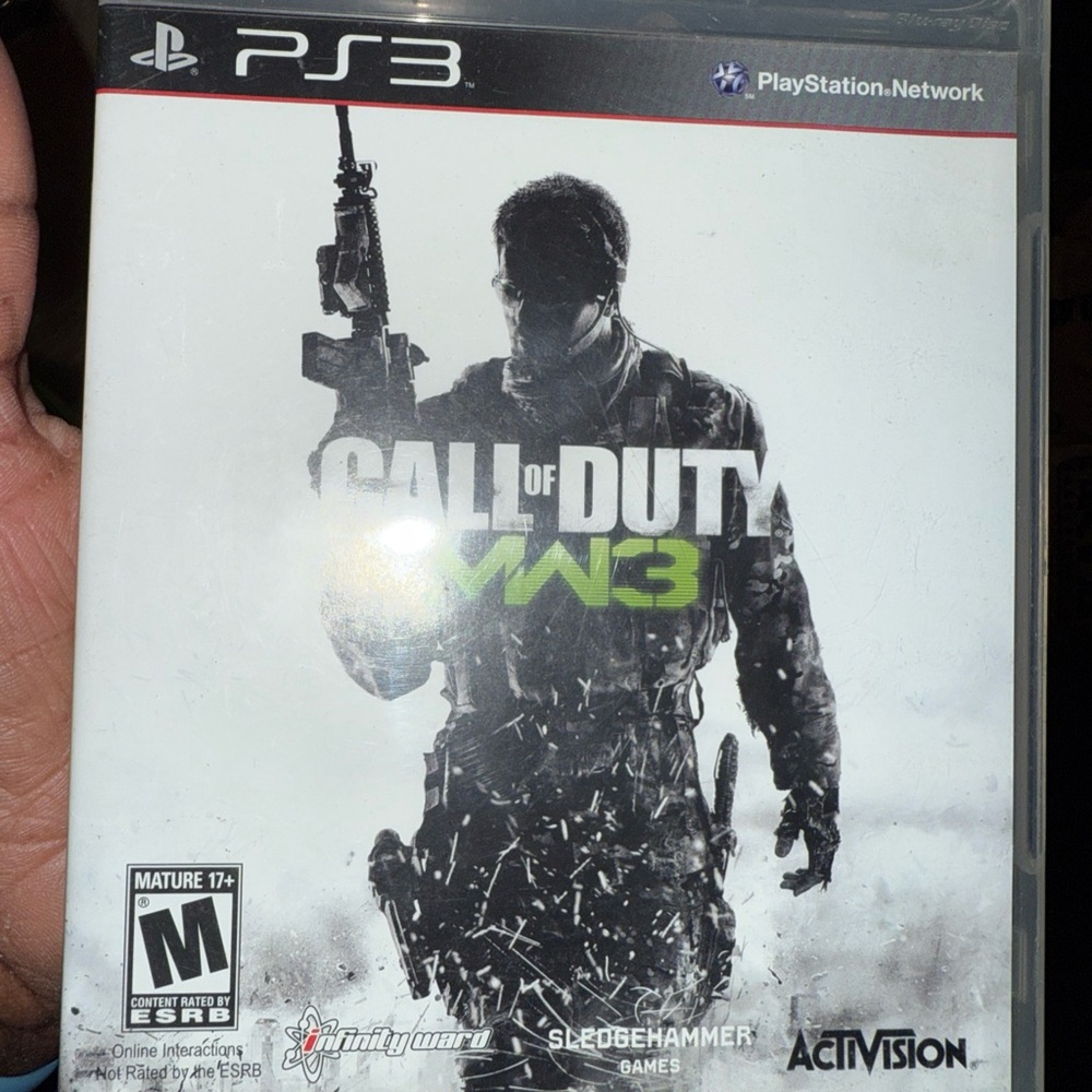 Call of Duty: Modern Warfare 3 for PS3 - Black